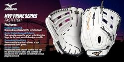Mizuno GXS50PF4W MVP Prime Fastpitch Softball