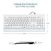 Rii RK400 RGB Gaming Keyboard and Mouse Combo,Wired Mechanical Feel 3-LED Backlit Keyboard,104 Keys USB Ergonomic Wrist Rest Keyboard,6 Button RGB Mouse for Windows Gamer Desktop, Computer (Black)