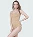 MISSALOE Women Seamless Basic Shapewear Mid-Thigh Bodysuit Comfort Bodyshaper