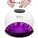 UV Nail Lamp, 80W UV Led Nail Lamp, Nail Dryer Light Curing Lamp with Timer/Sensor for Led UV Gel Nail Polish Nail Art Manicure Tools