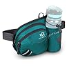 WATERFLY Riemtas, heuptas met flessenhouder voor dames en heren, ademend, voor hardlopen, fietsen, kamperen, klimmen…
