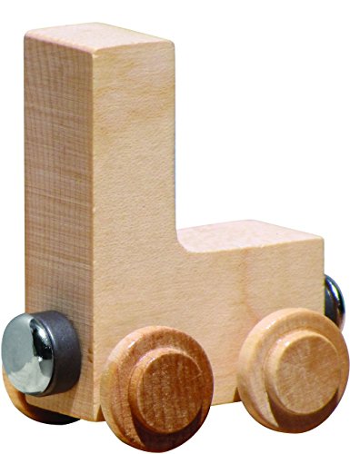 NameTrain Clear Finish Letter Car L - Made in USA