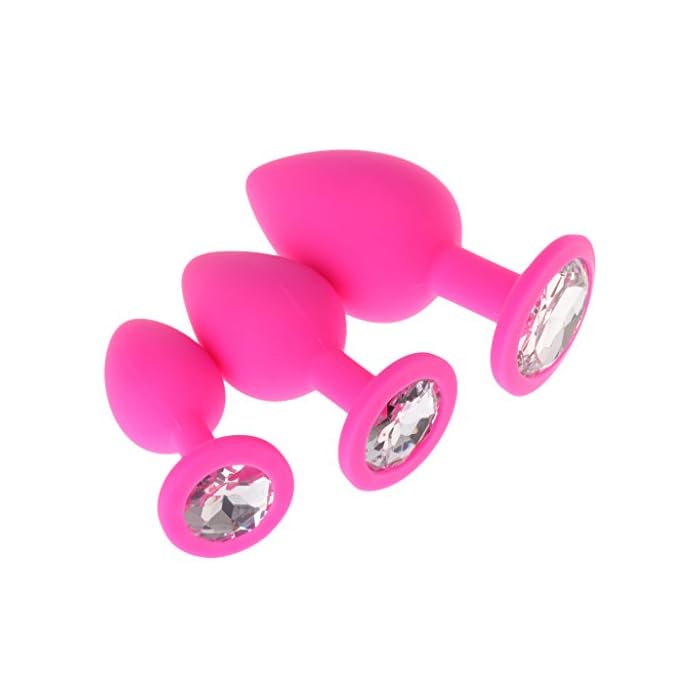 BUBUCAST 3pcs Silicone Jewelry But Pugs for Women Beginners Amal Plug