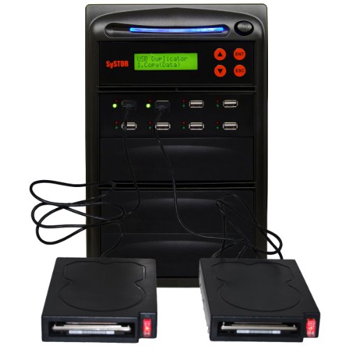 SySTOR 1:7 High Speed Duplicator for External USB Hard Drive & USB Flash Memory Card (SYS07EXH)