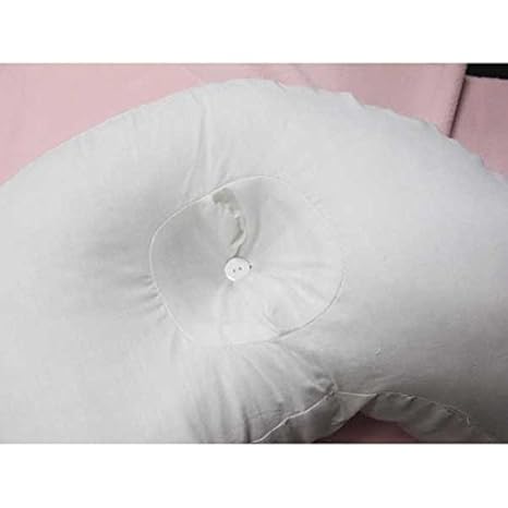 Bluelover Algodón De Los PP En Forma De U Almohada Blanco Lado ...