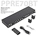 Pyle Pro Rack Mount Studio Pre-Amplifier – Audio Receiver System w/Digital LCD Display Bluetooth FM Radio Recording Mode Remote Control USB Flash or SD Card Reader Input and Output Jack – PPRE70BTthumb 1