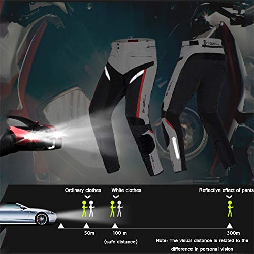 NCBH Motorfiets Waterdicht Pak Motorfiets Armor Pak Motorbike Racing Pak Bike Rider Pak Alle Weer Dragen Pak Ideaal voor… - Afbeelding 5