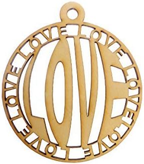 Love Ornament - Love Christmas Gift - Love Gift Topper - Love Gift - Love Gifts - Love Gift Topper - Faith, Hope, Love