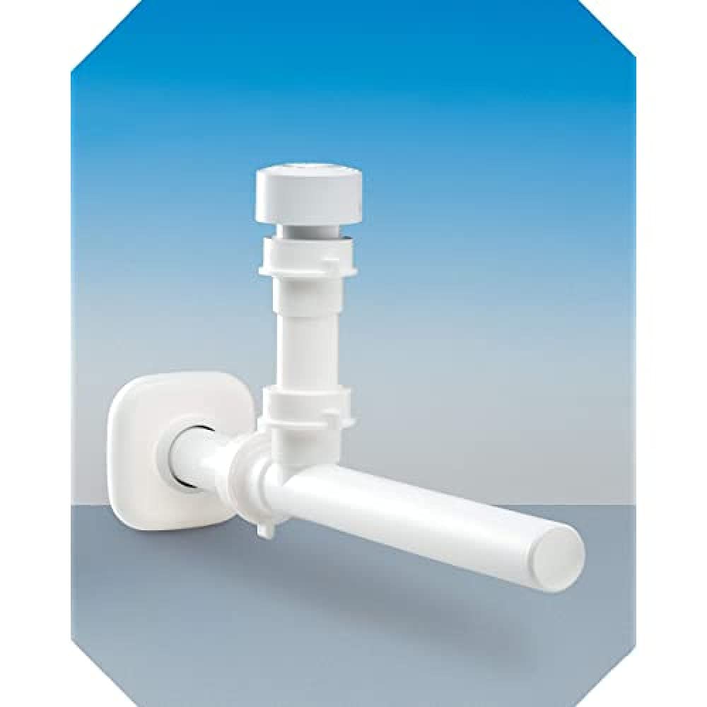 lira LIA15100 GLU Stop Siphon LIA151001, White