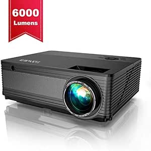 Proyector,YABER 6000 Lúmenes Proyector Full HD 1920x1080P Nativo ...