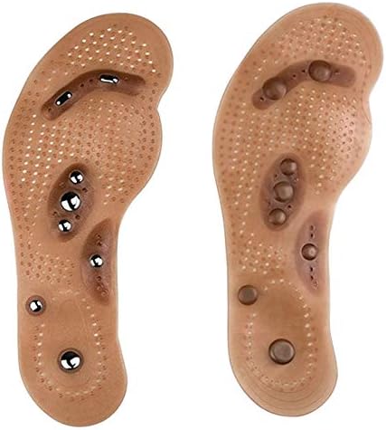 Wandofo 1 Pair Foot Care Cushion Acupressure Slimming Insole Pad Magnetic Massage Shoes Insoles (35-40)