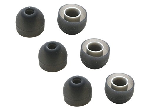 image for Zotech 3 Pair Memory Foam & 3 Pair Silicone Rubber Replacement Earbuds