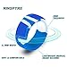 Rinspyre 10 Pack Silicone Wedding Ring for Men Rubber Bands, Black White Blue Silver Gray