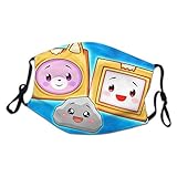 Cute Kids Face Mask Scarf Dust Cover Reusable Mouth