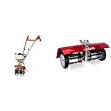 Mantis 7940 4-Cycle Gas Powered Cultivator, red