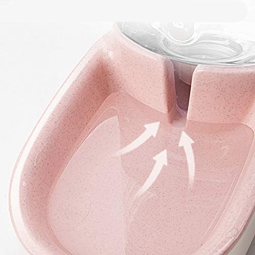 Yinrunx Automatic Dog Water Bowl with Wide Bowl for Dogs Cats Pets Puppy Kitten with 3.8 L Capacity, Gravity Waterer Easy Cleaning Safety Twist Mouth Ring with Dog Food Recipe Ebook