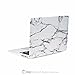 TOP CASE - 4 in 1 Bundle Deal Air 13-Inch Marble Pattern Hard Case, Keyboard Cover, Screen Protector and Sleeve Bag for MacBook Air 13