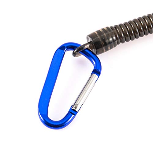 AutumnFall Silicone Wire Hooking Device Wacky Worm Tool Wacky O-Rings Wacky Rigging Plastic Style Worms Binding Bait Tool (Blue)