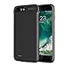 iPhone 7 Plus Battery Case - ZeeHoo Ultra Slim Extended Charging Case With High Capacity 4000 mAh for iPhone 7 Plus- 5.5 inch (Soft Rubber Hinge Design&Build-in Magnet) (Black)