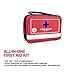 100 Piece Home First Aid Kit – Ultra Lightweight Compact First Aid Kit & Car First Aid Emergency Kit – Survival First Aid Kit for Camping, Hiking, Travel & Roadtrips – Gifts for New Car