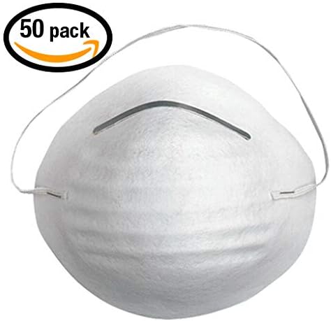 ZOMAXMI1454 Disposable Non-Toxic Dust Filter Surgical Mask | 50 Pack | Breathable Face Mouth Cover