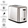 Morphy Richards 222067 Brushed Equip 2 Slice Stainless Steel Toaster, 800 W, Brushed