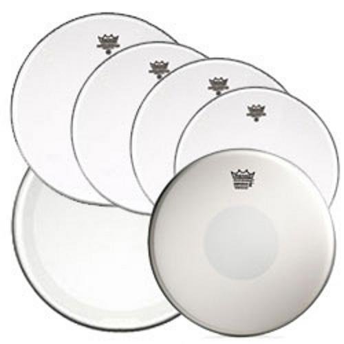 Remo Clear Emperor Standard Sizes Drum Head Pre Pack (with 14" Emperor