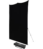 Amazon.com : Westcott 8'x13' Black Sweep X-Drop Pro Wrinkle