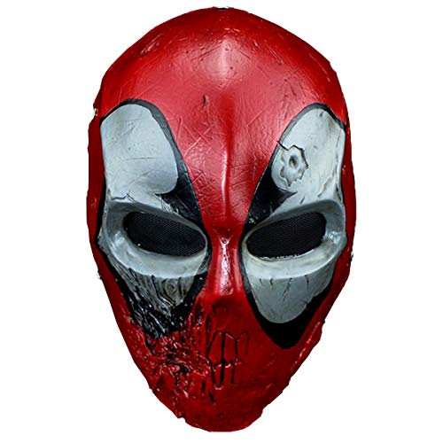 image for WalkingMan Skull Airsoft Wire Masks Full Face Paintball Mask with Meta