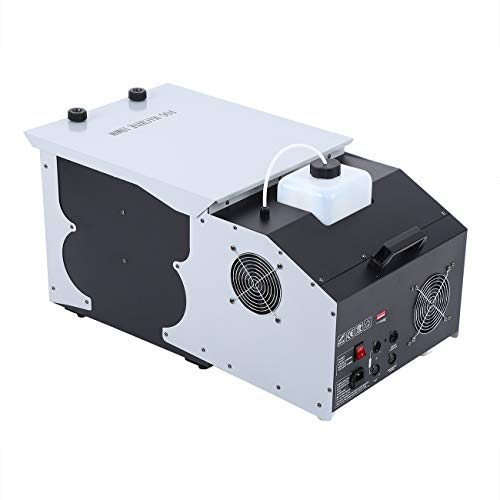 Ridgeyard 1500W Fog & Smoke Machine - 2.5L Low-Lying Dry Ice Effect Ground Fogger- Up Fog Spray with Wireless Remote Control Great for DJ Club Disco Stage Effecting Wedding Show Theater