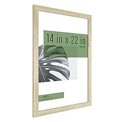 MCS Studio Gallery Frame, Natural Woodgrain, 14 x