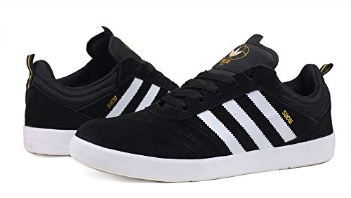 Adidas Suciu Adv (Core Black/White/Gold Metallic) Men'S Skate Shoes-10 (888596258568)