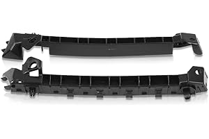 PIT66 Front Left & Right Side Bumper Bracket Compatible with Subaru Impreza 2008-2011, Fits GT & WRX up to 2010 57707FG002 57707FG012 Black