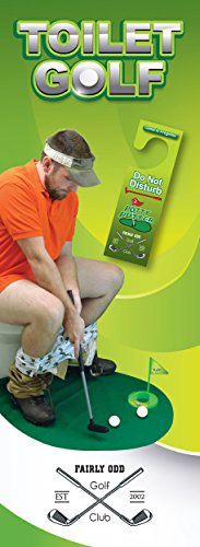 Potty Putter Toilet Time Golf Game - //coolthings.us