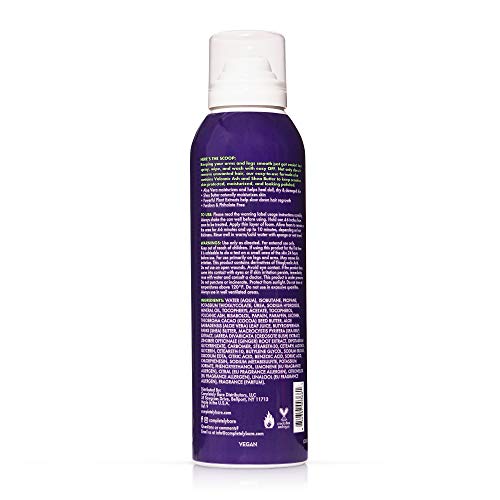 completely bare easy OFF Foaming Hair Removal Spray Moisturizing Shea