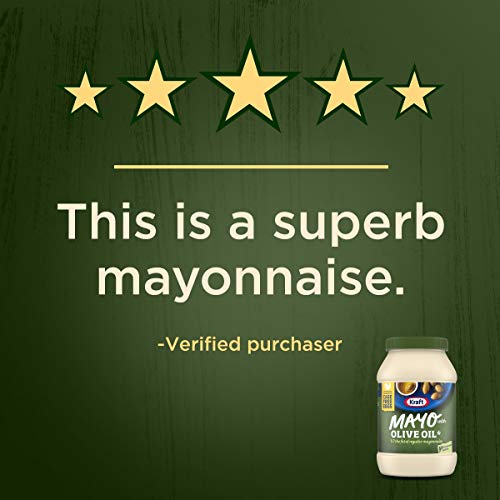 Kraft Mayo Olive Oil Mayonnaise (30 oz Jars, Pack of 12) Pricepulse