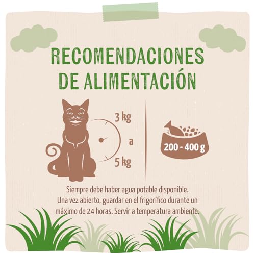 - Comida húmeda Premium para Gatos - Quetschie - Puro Placer cárnico - Vacuno Sabroso Puro, sin Cereales con Extra de Carne, Carne de Vacuno, Pack de 6 (6 x 300 g)