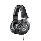 Audio-Technica ATH-M30x Professional Studio Monitor Headphones (Certified Refurbished)