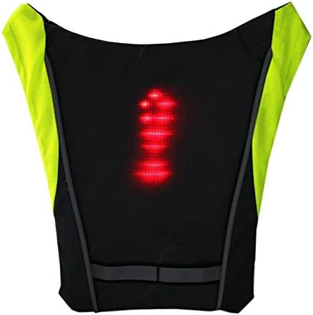 myonly Bike Vest Light Indicators Led Wireless Safety Bicycle Turn Signal Light Vest Riding Night Warning Guiding Light