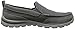 Skechers USA Men's Superior Milford Slip-On Loafer, Charcoal/Gray, 9 D US