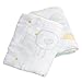 The Storks Luxury 100% Bamboo Unisex Muslin Swaddle Blankets, Super Soft, Hypoallergenic And Breathable Burp Cloth, Nursing Cover, Sleep Sack, Changing Pad For Baby Girls And Boys, 2 Piece