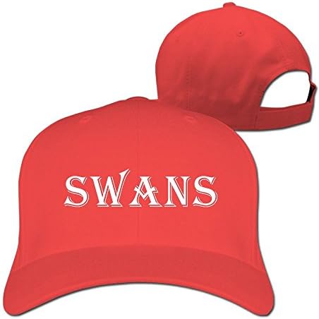 X5dr Caps Swan Unisex Plain Baseball Caps Cotton Adjustable Dad Hats