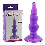 Zabrina Anal Pleasure Butt Plug Funny Toy Adult Romance Games (Purple)