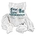 General Supply N250CW01 Bag-A-Rags Reusable Wiping Cloths, Cotton, White, 1lb Pack