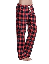 Pantalones de franela para dama, 100% algodón, supersuaves, diseño de pijama, M