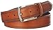 Nautica Mens Leather Feather Edge with Stitch Detail 1 3/8 Inch Belt
