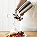 CoZroom Professional Whipped Cream Dispenser (1 Pint) - Brushed Aluminum Body with 3 Decorating Tips – Compatible with all 8 gram N20 Cartridges (Not Included)