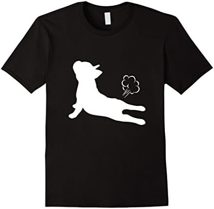 Men's French Bulldog Yoga Exhale T Shirt XL Black