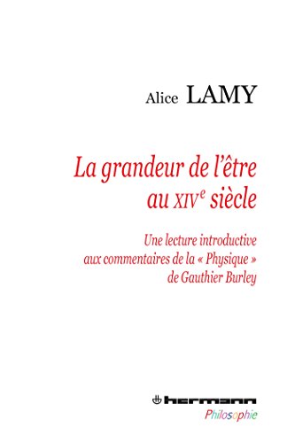 La  grandeur de l'être au XIVe siècle