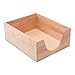 Carver Wood Double Deep Wood Desk Tray, Letter Sized, 10 3/8
